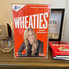 Be on a Wheaties Box