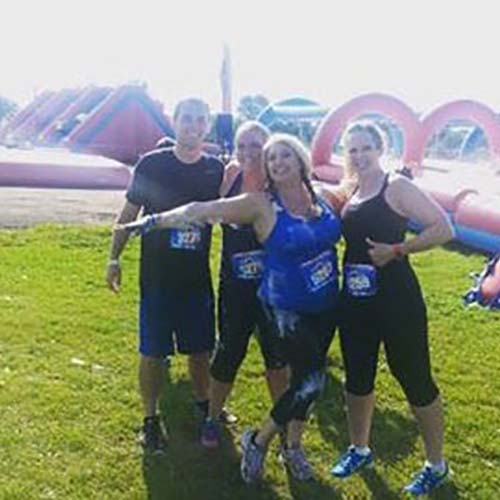 Team Prosperwell Financial at Wipe Out Run in Minneapolis, MN