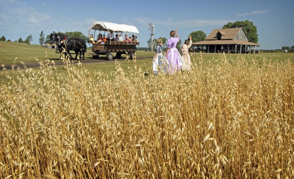 South Dakota covered wagon trip